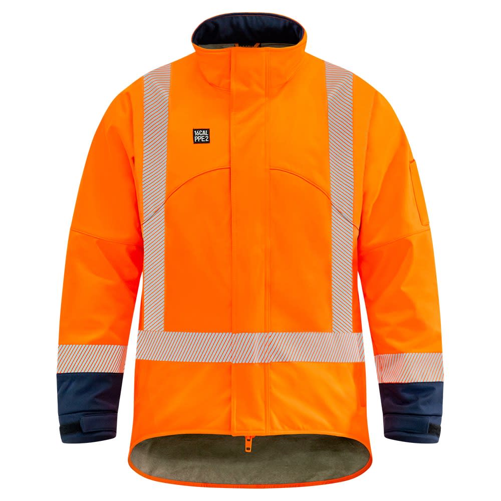 Arcguard, 16cal Inheratex TTMC-W17 Soft Shell - Orange/Navy - 2XL