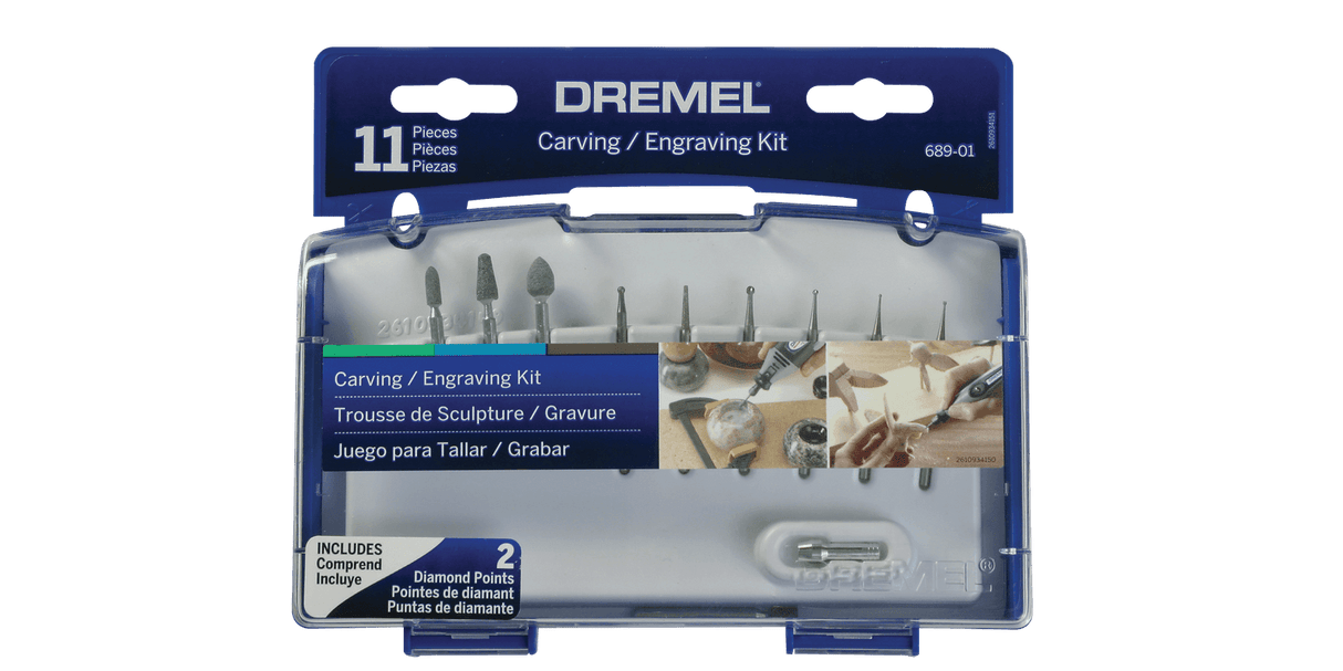 Dremel 11 Piece Accessory Set 689-01