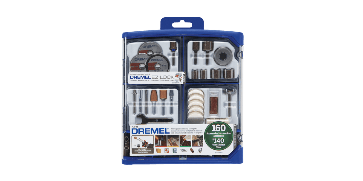 Dremel 160 Piece Accessory Set 710-RW2