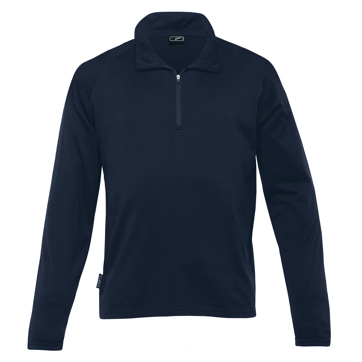 Eco Gear, Men's Merino Zip Pullover, EGMZ - Navy (Size: 2XL)
