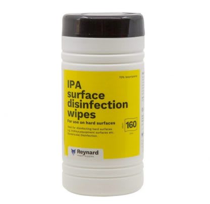 Reynard IPA Surface Disinfection Wipes 160 Sheets