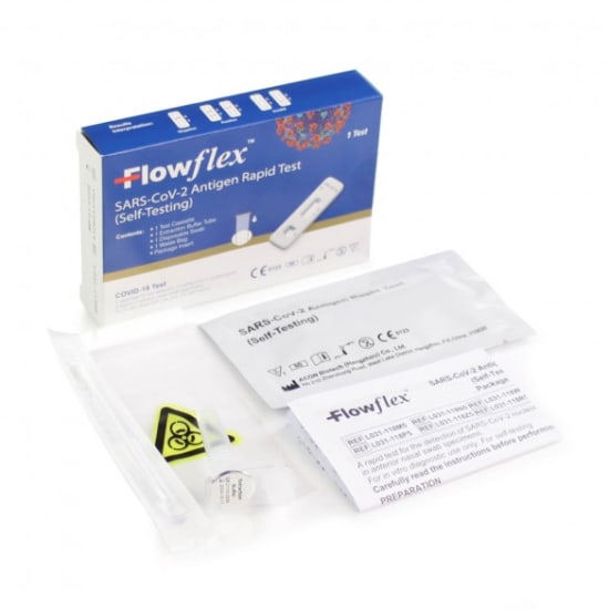Acon Flowflex Rapid Antigen Nasal Test-Pack of 5 (Packet)
