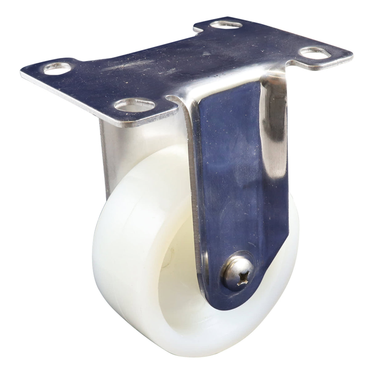Easyroll 75mm Fixed Plate Mount G7 Castor Nylon 80kg (Each)