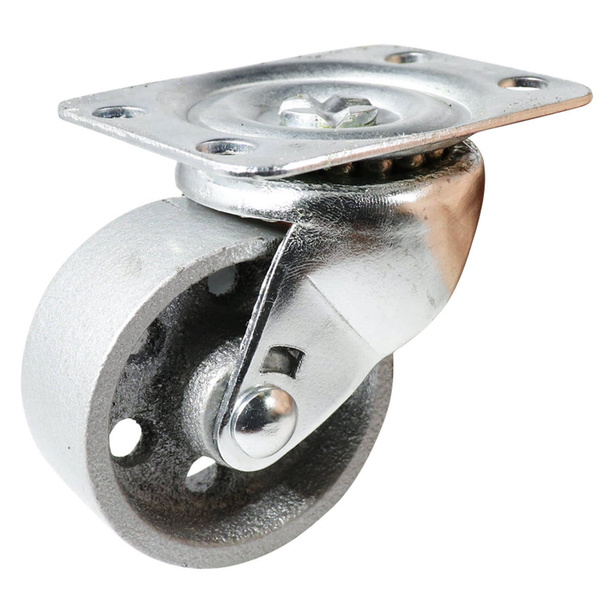 Easyroll 50mm Swivel Plate Mount I2 Castor Cast Iron 55kg (Each)