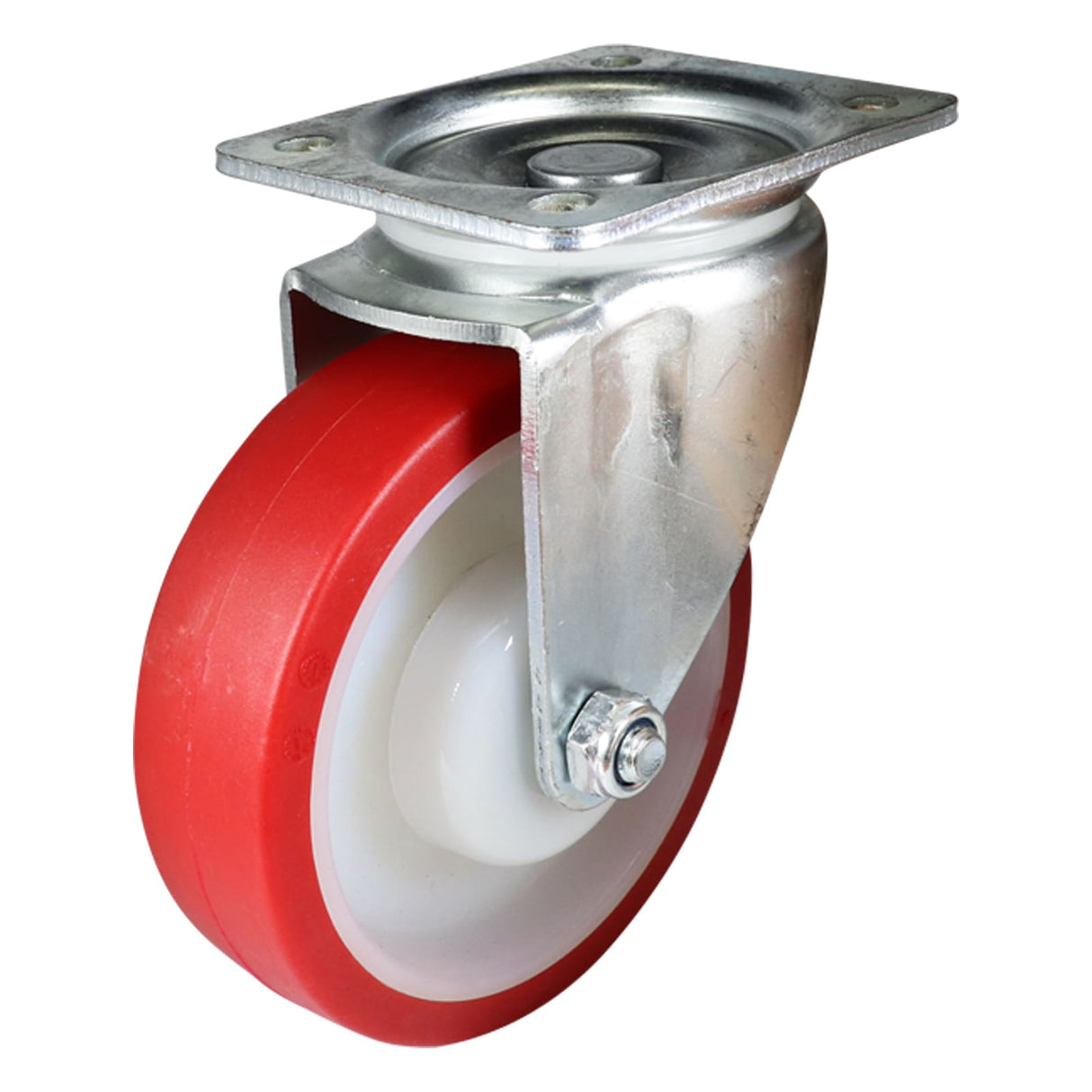 Easyroll 125mm Swivel Plate Mount I3 Castor Urethane 250kg (Each)