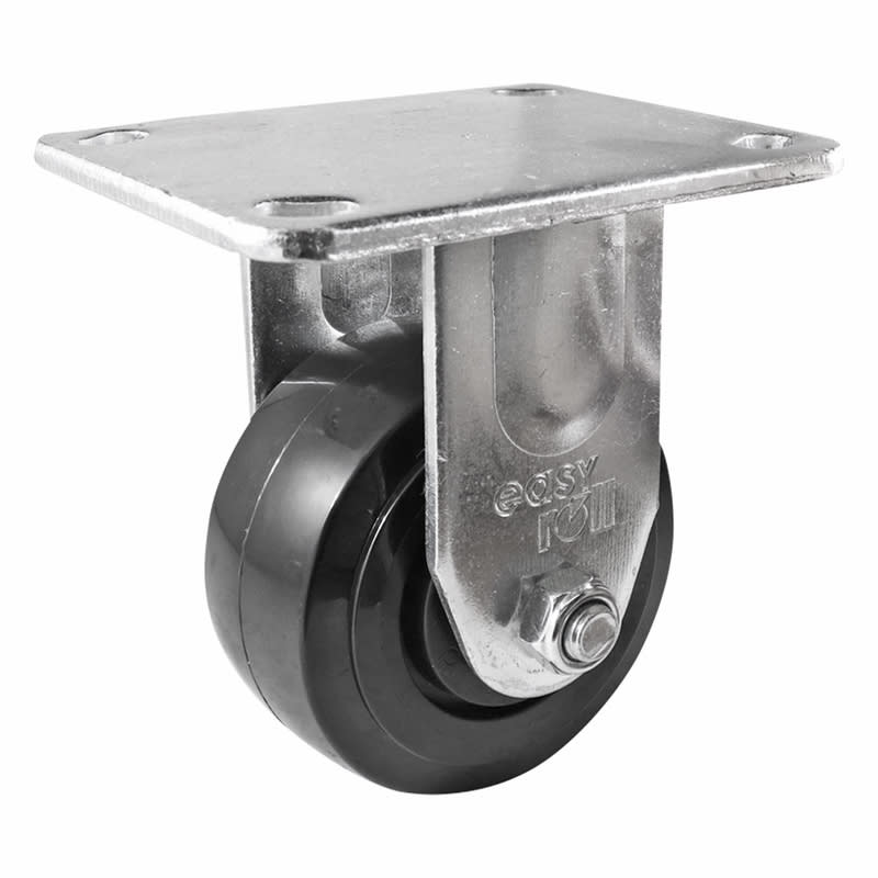 Easyroll 100mm Fixed Plate Mount J3 Castor Nylon 320kg (Each)