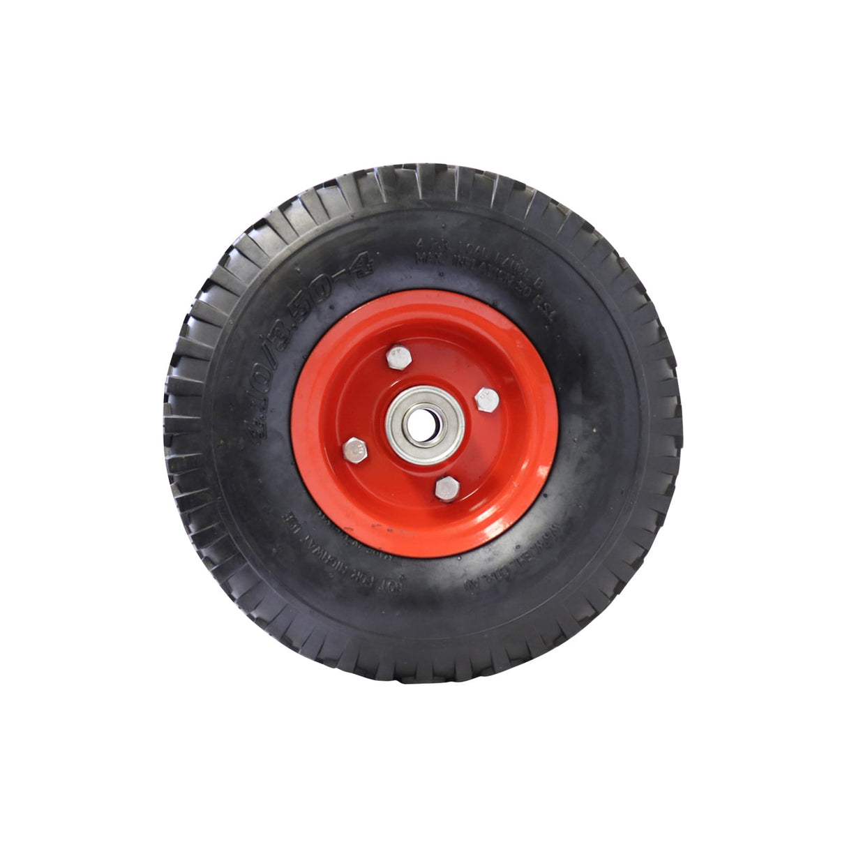 Easyroll 3.50x4" Foam Filled Wheel 5/8" Bore 70kg (Each)