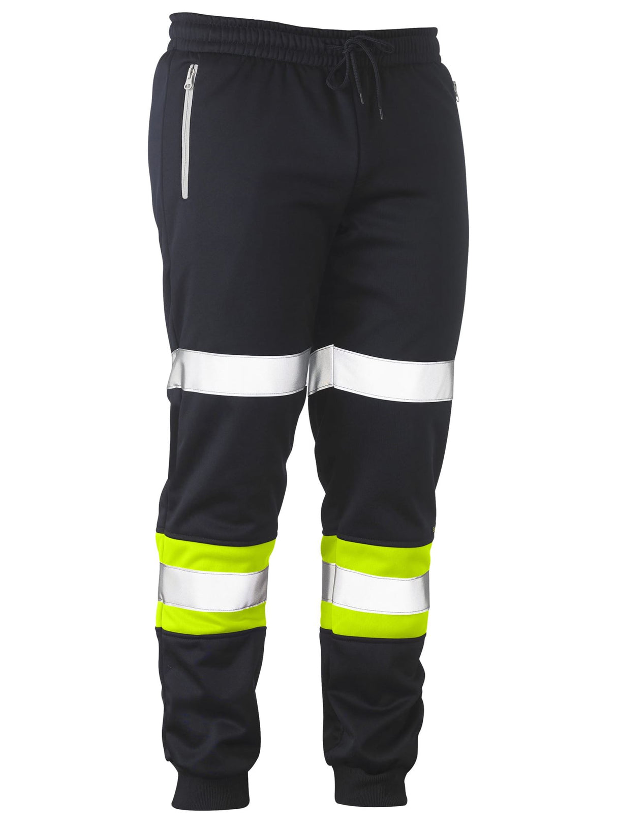 Bisley, Taped Biomotion Track Pant, BPK6202T - Yellow/Navy (Size: M)