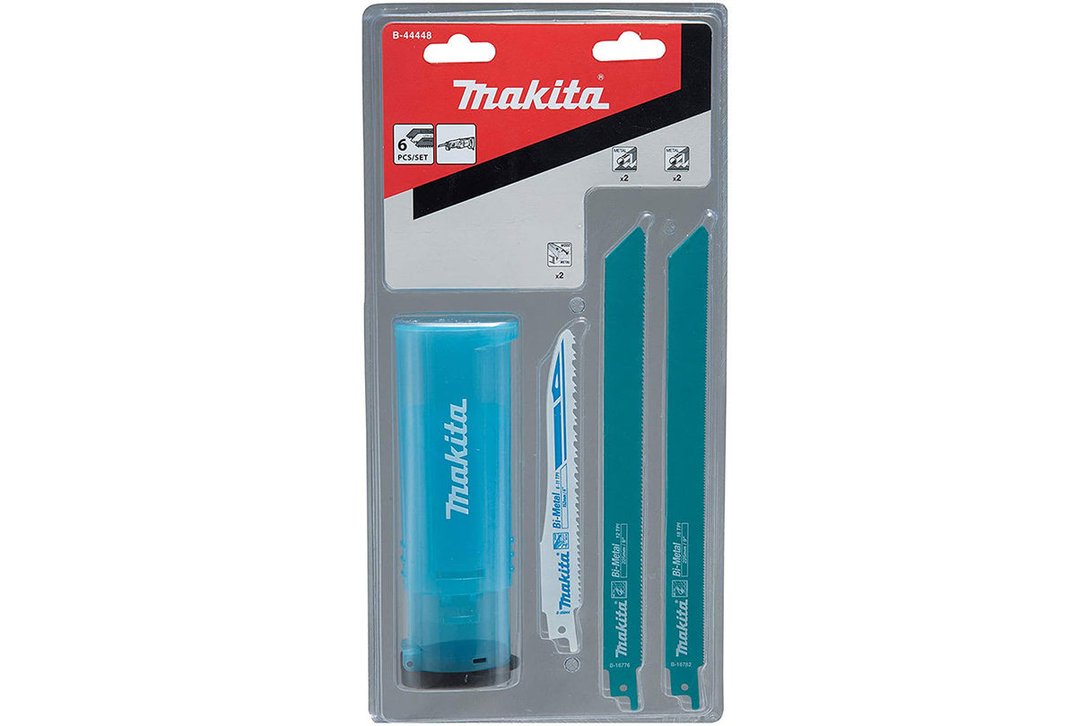 Makita Bi-metal Reciprocating Saw Blade Set 6 Piece (Set)
