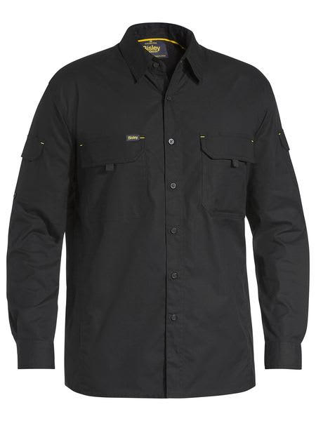 Bisley, X Airflow Ripstop Shirt, BS6414 - Black (Size: XL)