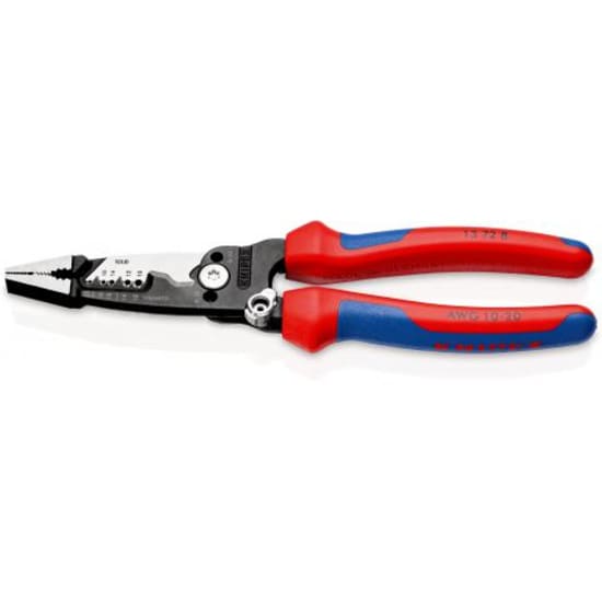 Knipex Wire Stripper with ergonomic design, precise wire positioning, and high cutting capacity for efficient wire handling tasks.