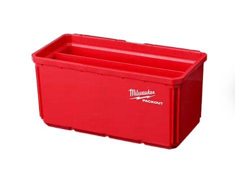 Milwaukee PACKOUT Rectangle Nesting Bin Set 2 Pack