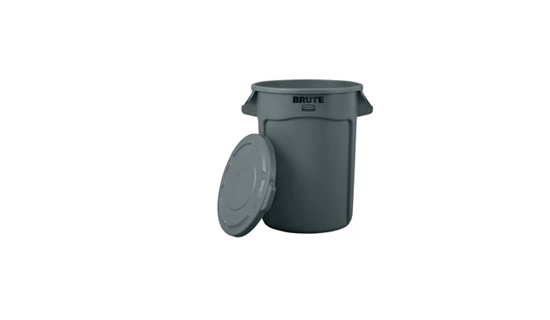 BRUTE Industrial Lid Grey-121.1L-Each