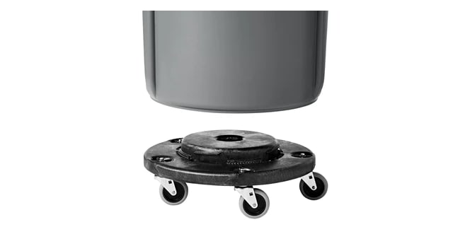 BRUTE Universal Dolly Bin Black (Each)