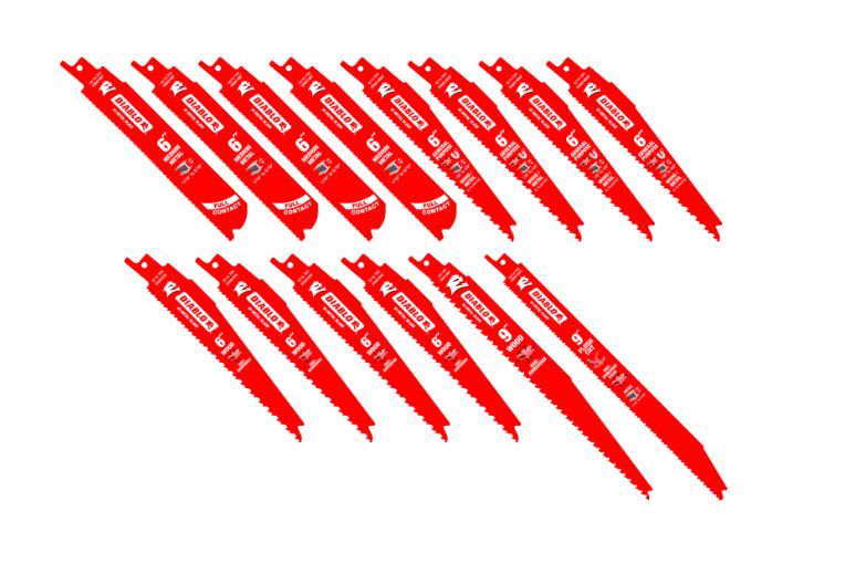 Diablo Wood and Metal Recip Blades 14 Piece (Set)