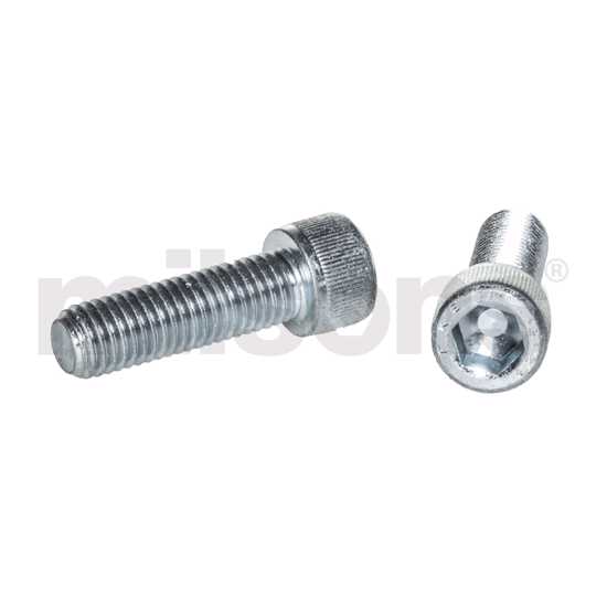 M8 x 100 Zinc Socket Head Cap Screw-100 Pack