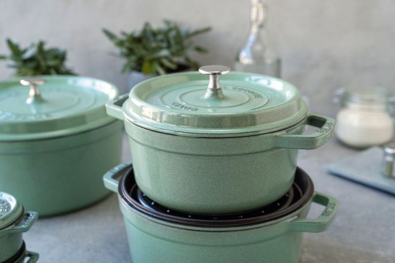 Cocotte - Staub Round 20cm (Sage)