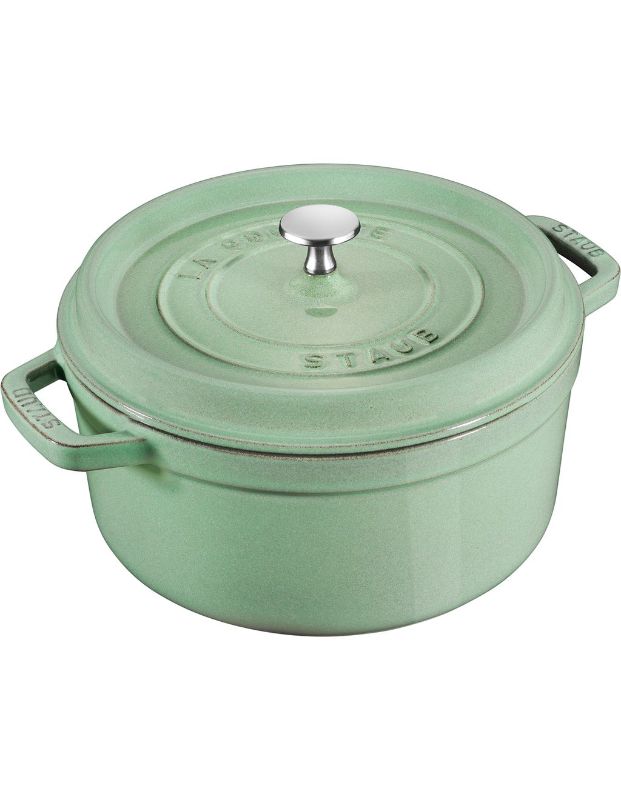 Cocotte - Staub Round 24cm (Sage)