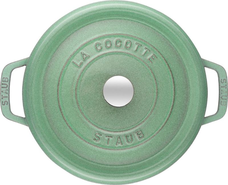 Cocotte - Staub Round 24cm (Sage)