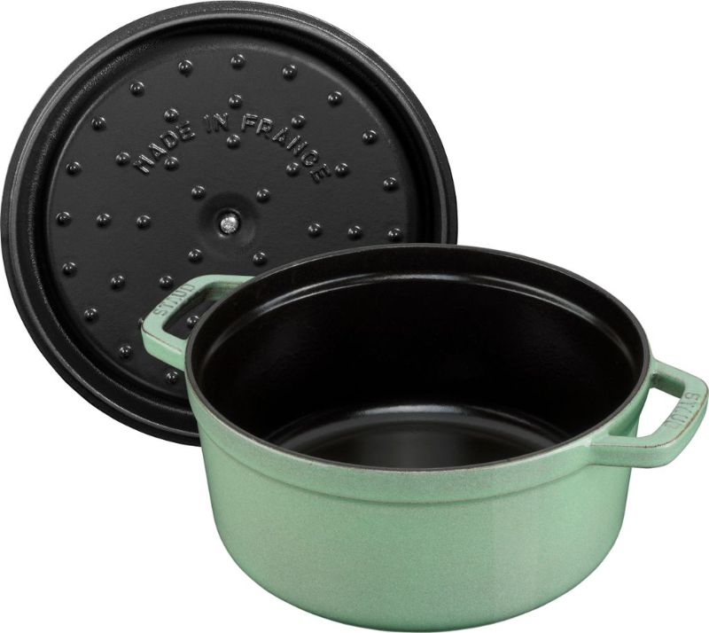 Cocotte - Staub Round 24cm (Sage)