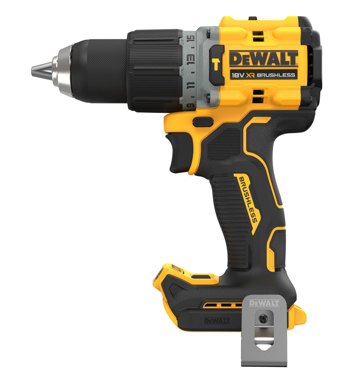 DeWALT 18V XR Compact Cordless Hammer Drill Driver 13mm (Skin Only)