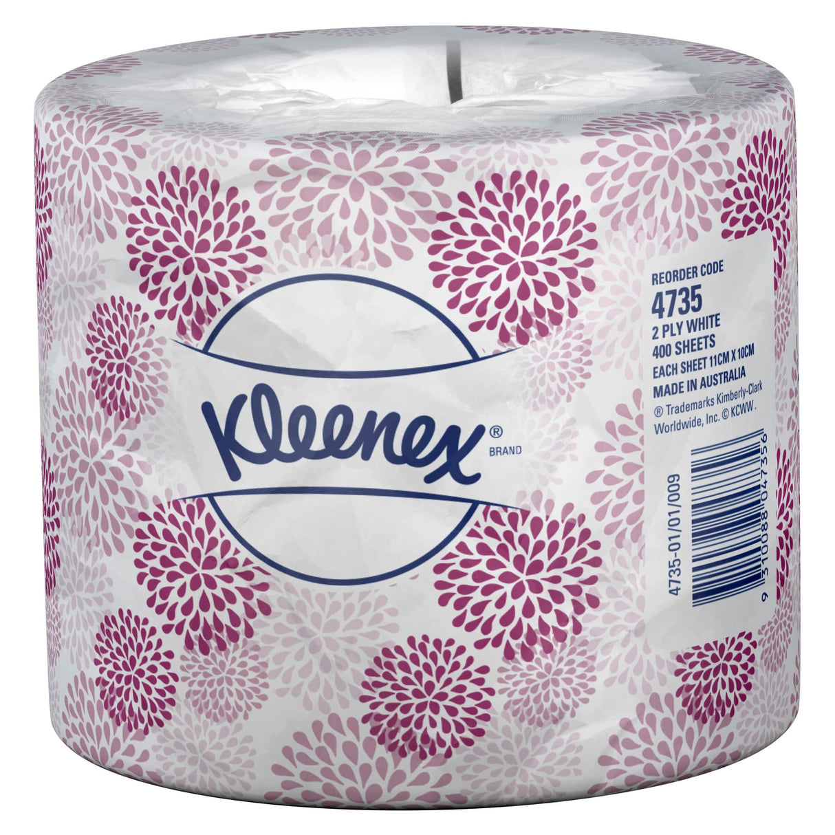 2 Ply Toilet Paper Conventional Roll 400 Sheets (Case of 48) - Kleenex