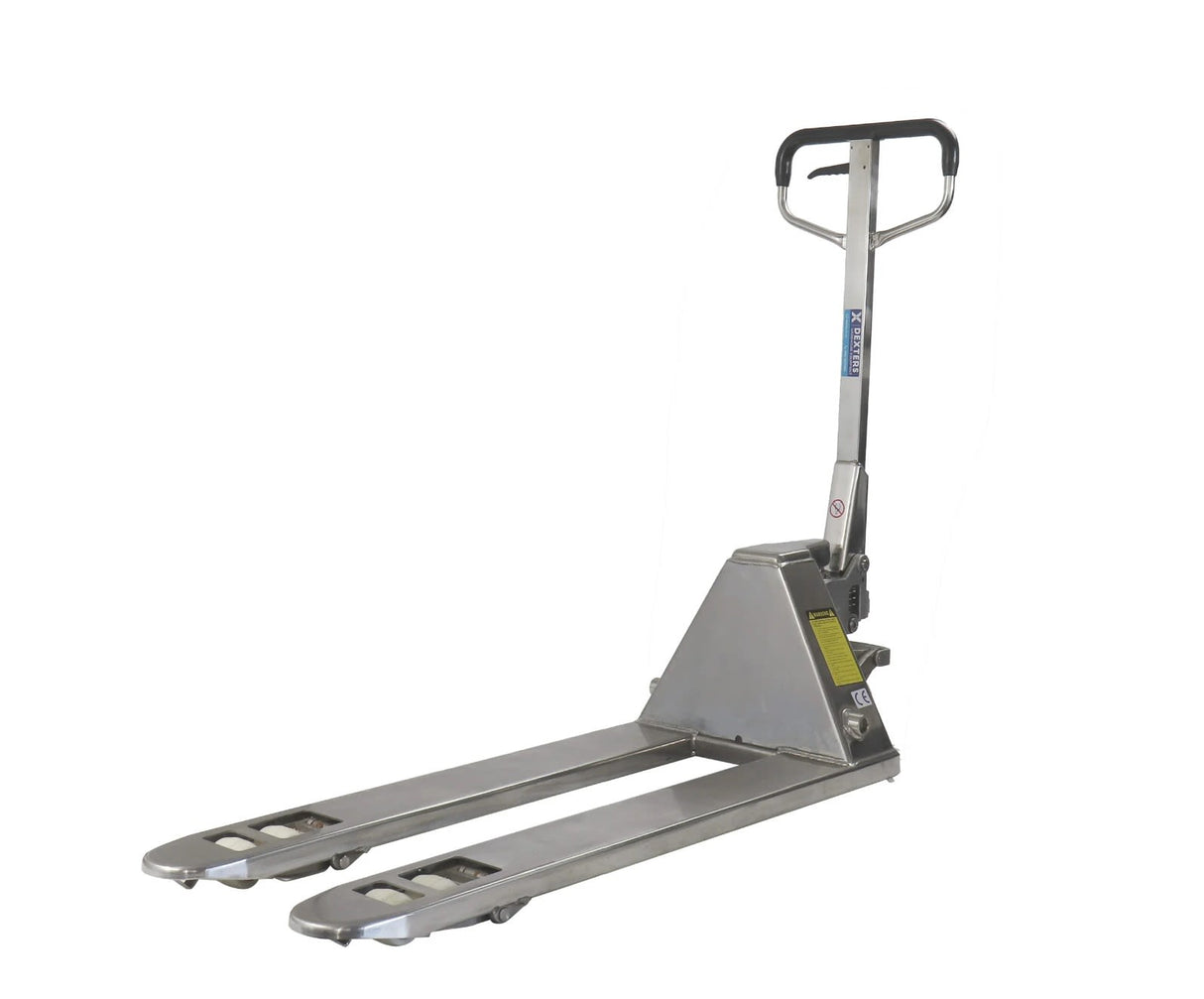 Stainless Steel Pallet Truck 2500kg, 1150L x 520W (Each)