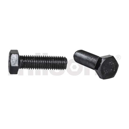 M22 x 100 Black Class 8.8 Set Screw-10 Pack