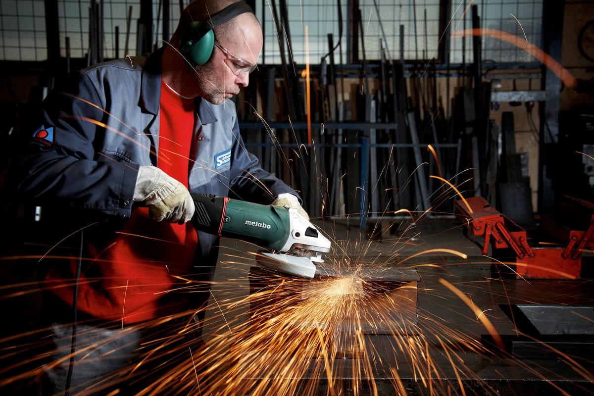 Metabo Angle Grinder Rotatable Handle 125mm 1700W