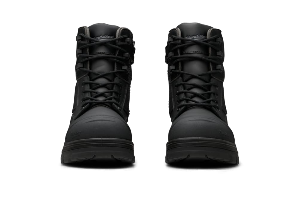 Blundstone 8561 Rotoflex Zip Sided Safety Boots - Black/Black - 09