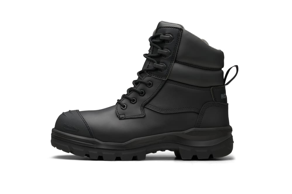 Blundstone 8561 Rotoflex Zip Sided Safety Boots - Black/Black - 11