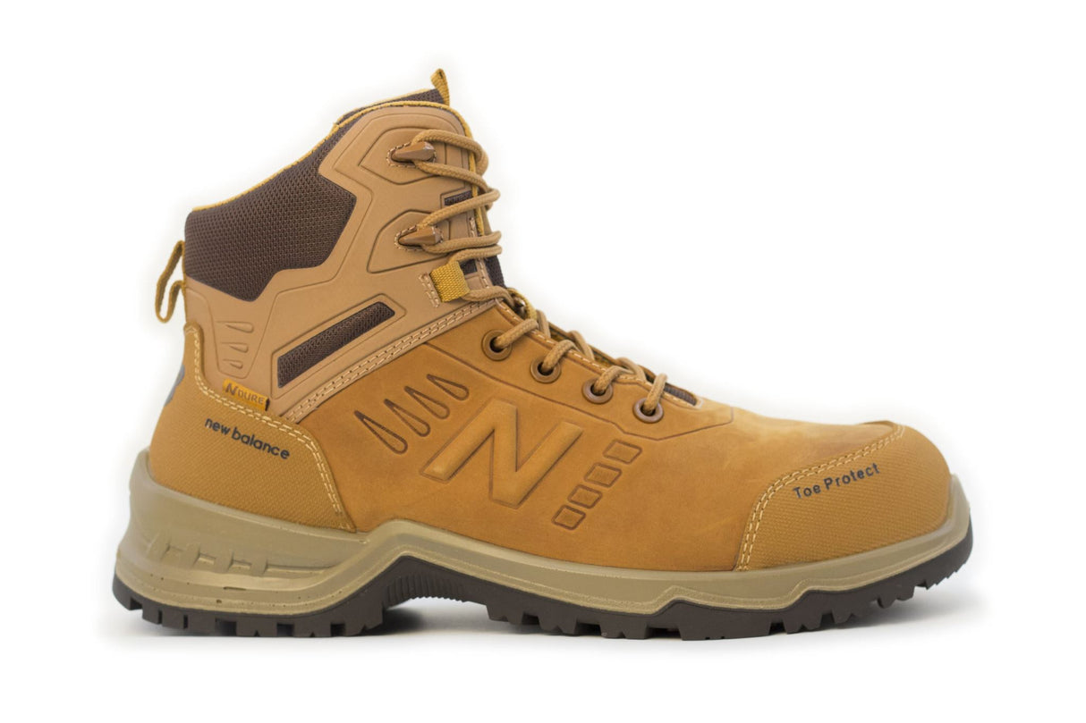New Balance Calibre 4E Safety Shoe - Wheat (Size: 13)