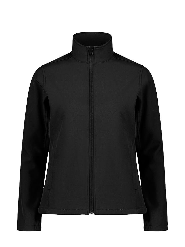 Cloke, Women's Balfour Softshell Jacket, SSG - Black (Size: 22)