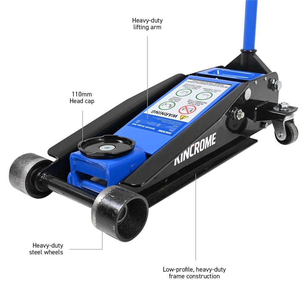Kincrome Hydraulic Garage Rapid Lift 2800kg (Each)