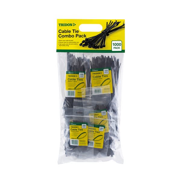 Tridon Cable Tie Combo Pack 1000PK