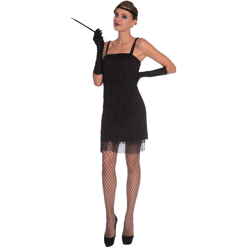 Costume - Black Flapper (Womens 16-18)