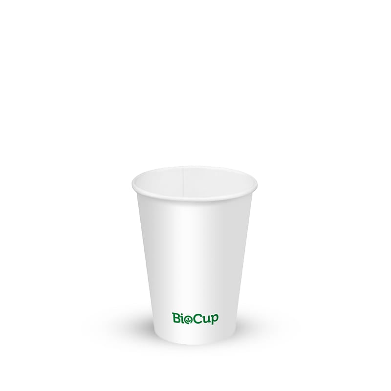 BioPak White Paper Cold BioCup 200ml 50 (Pack)