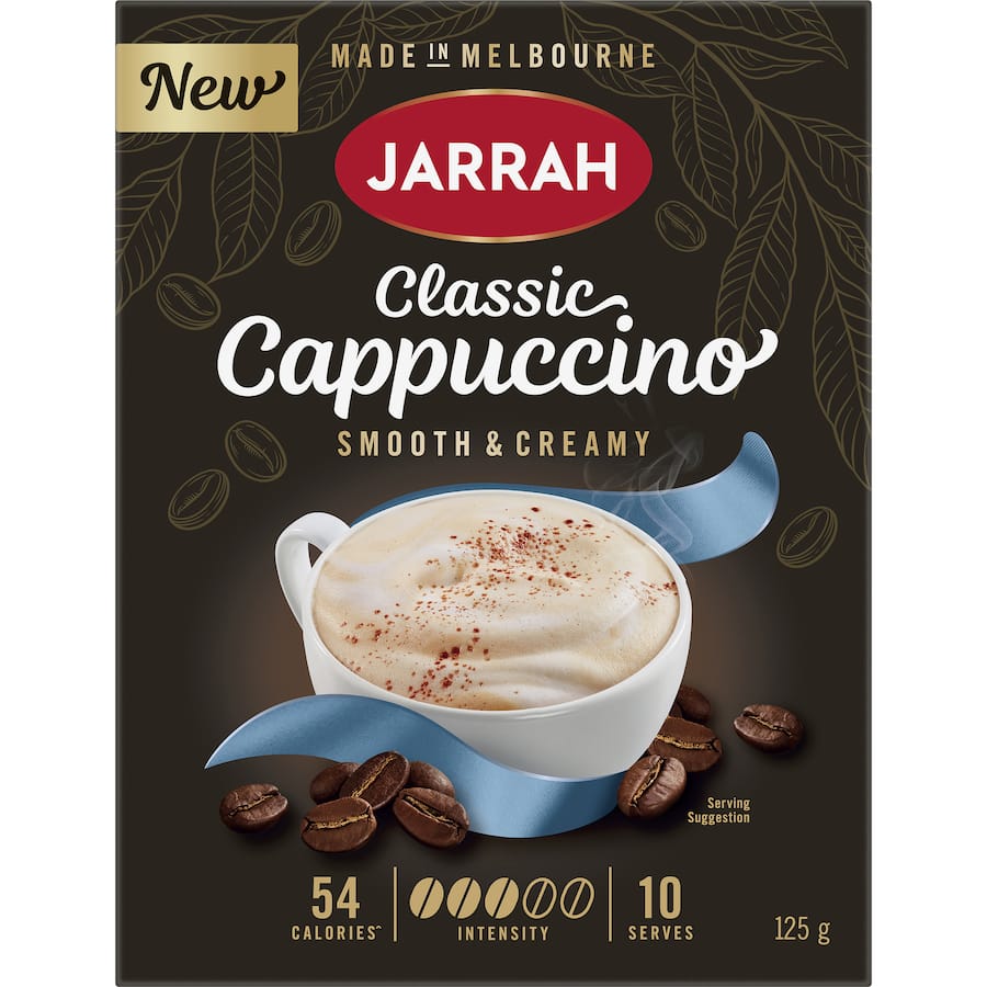 Jarrah Coffee Sachets Cappuccino 10pack