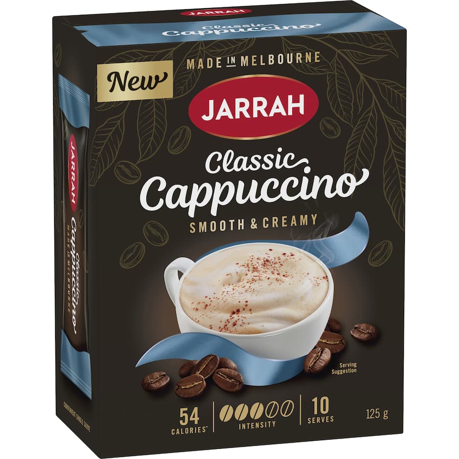 Jarrah Coffee Sachets Cappuccino 10pack