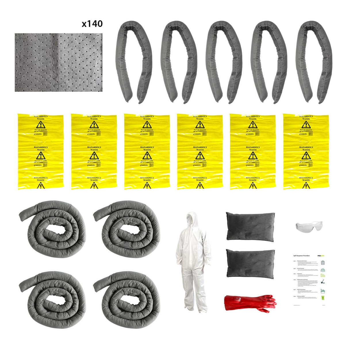 Prosafe General Purpose Spill Kit 200L REFILL - Standard