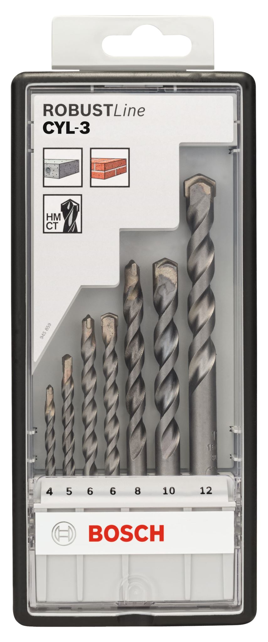 Bosch Robust Line Drill Bit 7 Piece (Set)