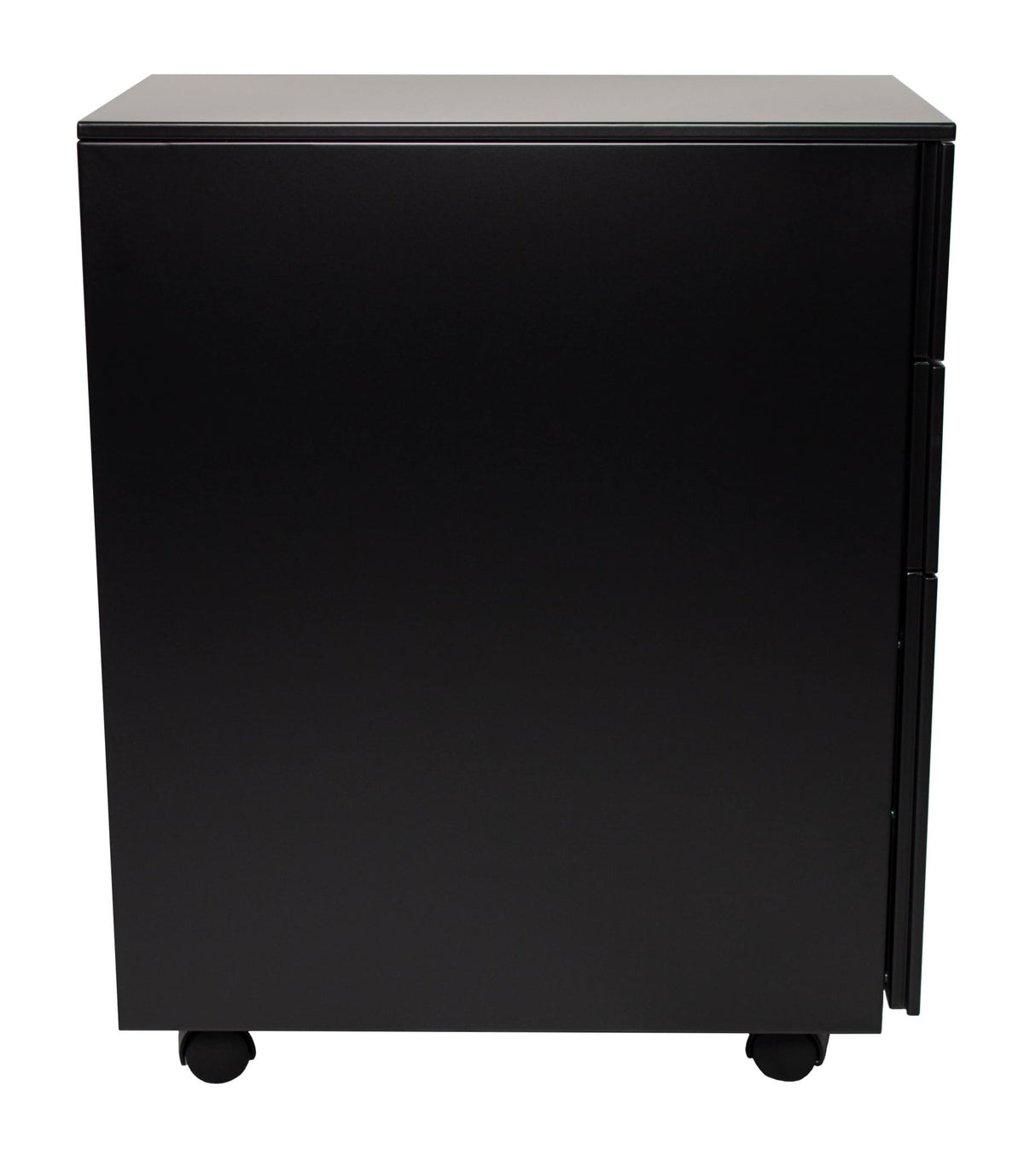 Steelco Slimline Pedestal Black Satin 300mm Wide (Each)