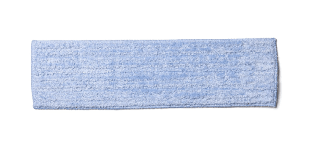 Filta Microfibre Flat Mop Fringe 44cm, versatile for wet and dry cleaning, features HACCP color coding for hygiene.