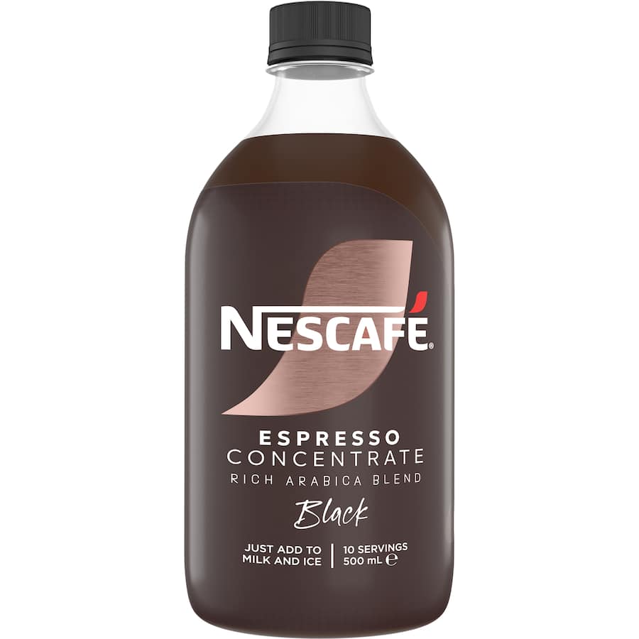 Nescafé Espresso Coffee Concentrate Black Bottle 500mL