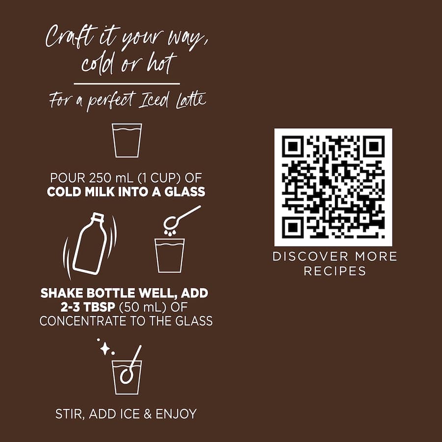 Nescafé Espresso Coffee Concentrate Black Bottle 500mL