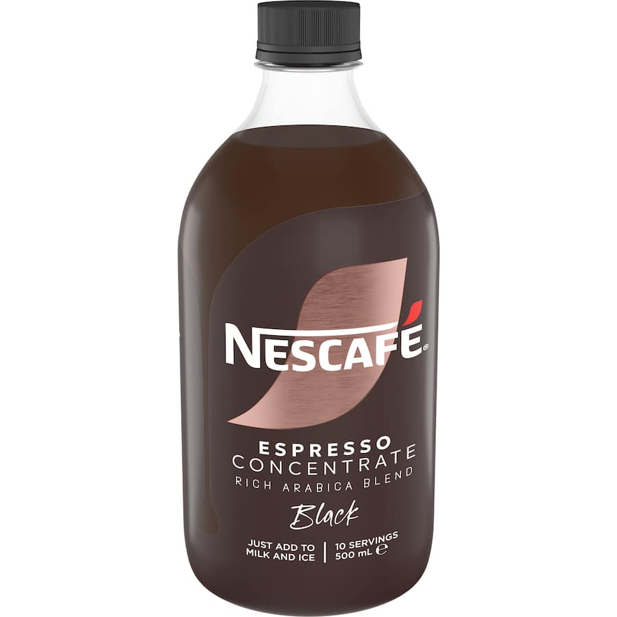 Nescafé Espresso Coffee Concentrate Black Bottle 500mL