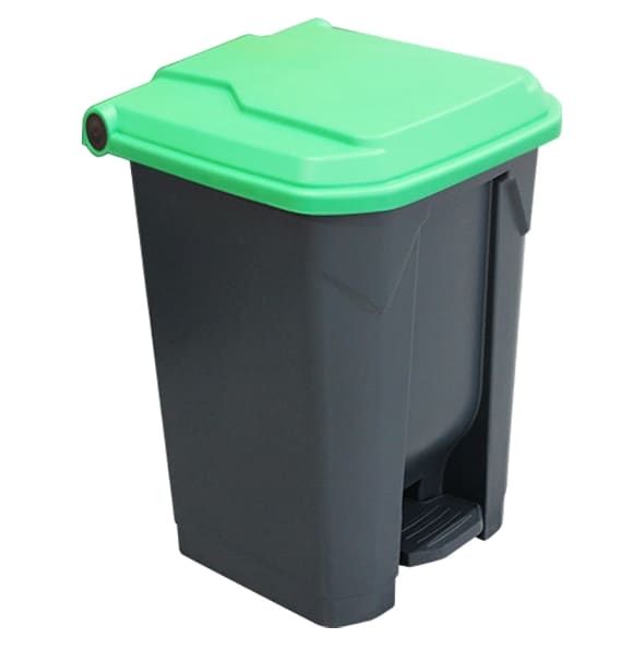 Richmond 50L Pedal Bin Green Lid (Each)