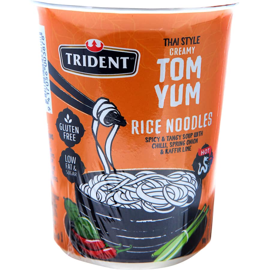 Trident Rice Noodles Tom Yum Cup 50g