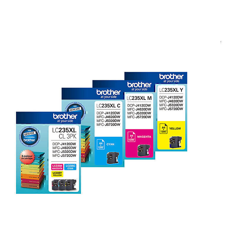 Brother LC235XLCL3PK Colour Ink Cartridges 3Pack (Each)