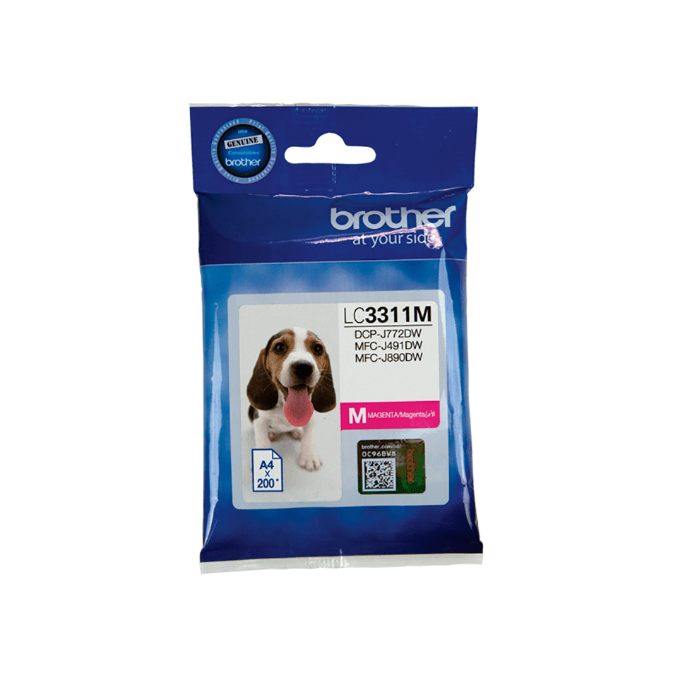 Brother LC3311M Magenta Ink Cartridge Single Pack (Each)
